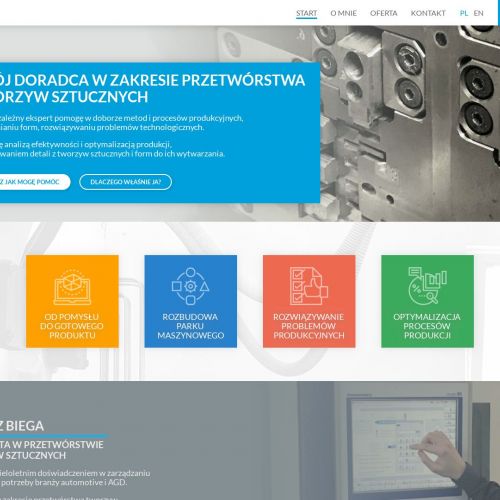 Doradztwo produkcja optymalizacja tworzywa sztuczne - Warszawa