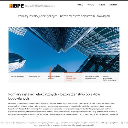 Pomiary elektryczne Wrocław