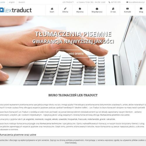 Biuro tłumaczy przysięgłych łódź w Skierniewicach