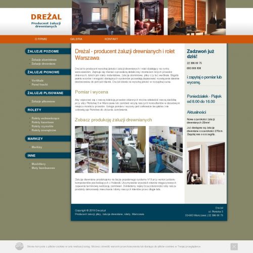 Warszawa - producent rolet targówek