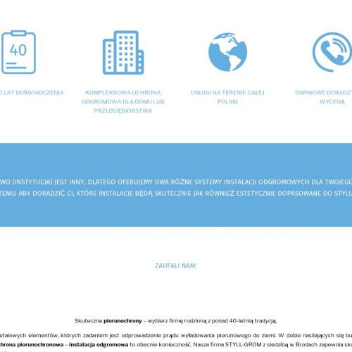 Systemy piorunochronne wielkopolska w Warszawie