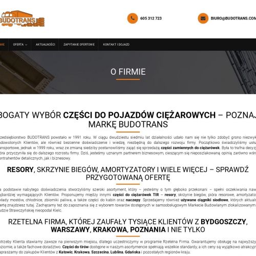 Części do ciężarówek Poznań