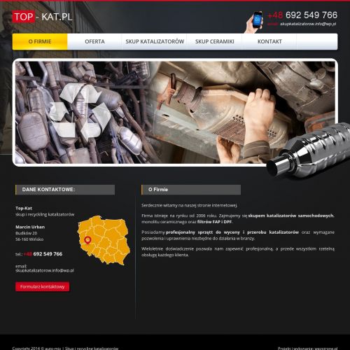 Recykling katalizatorów łódź