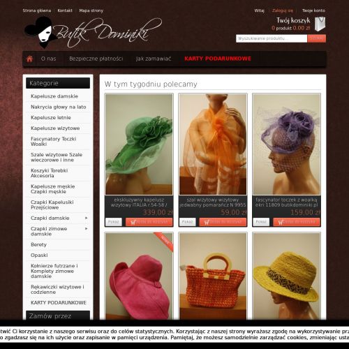 Kapelusze damskie słomkowe