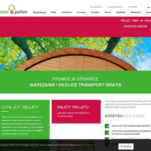 Dostawca pelletu w Warszawie