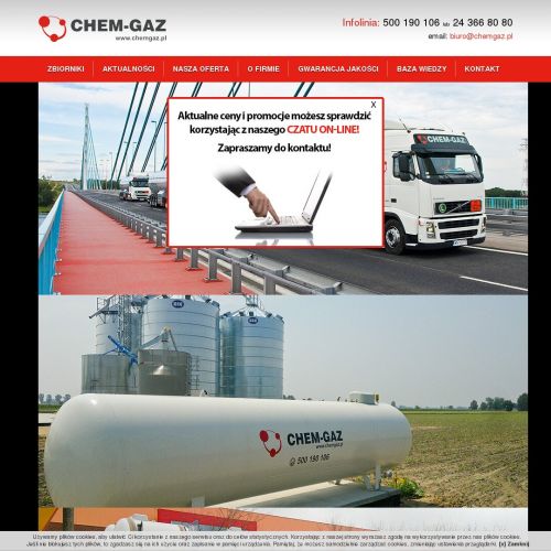 Zbiorniki gazowe w Łodzi