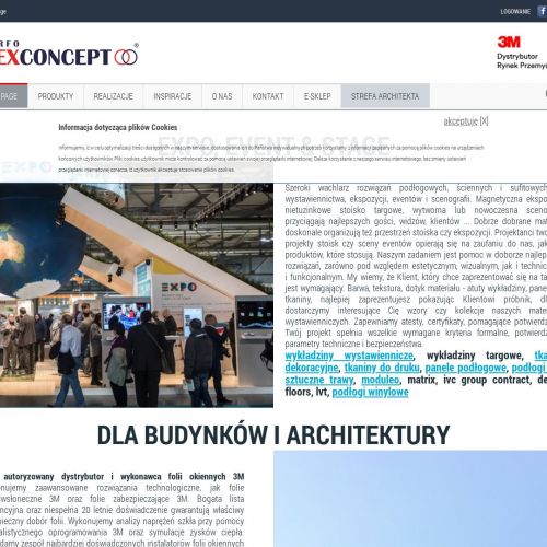 Maty w profilach aluminiowych