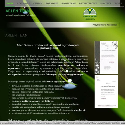 Szklarnia producent w Poznaniu