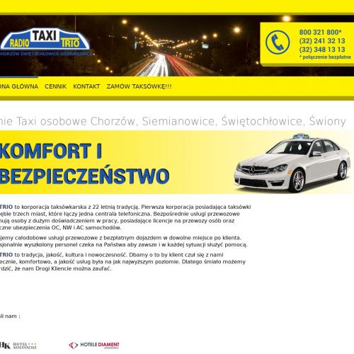 Siemianowice taxi - świętochłowice