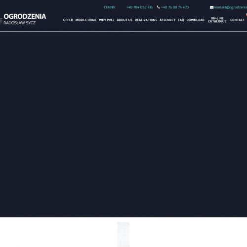 Ogrodzenia z plastiku