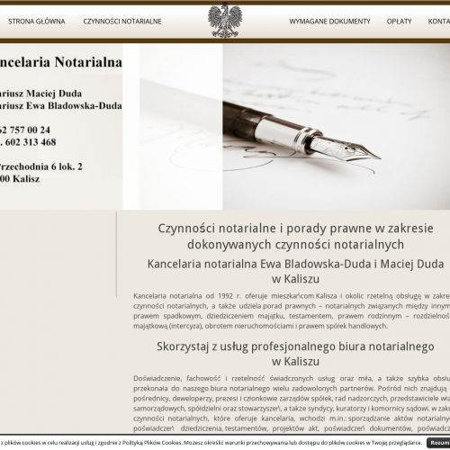 Kancelaria notarialna maciej duda w Kaliszu