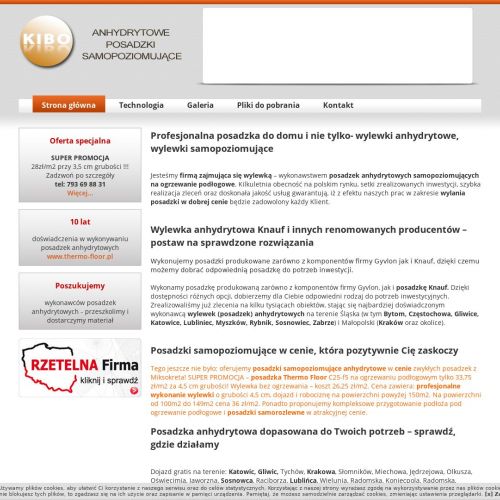 Posadzka anhydrytowa łódź