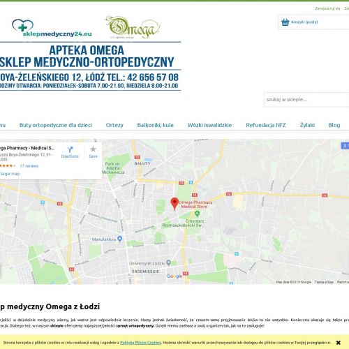 Kula łokciowa z podparciem na przedramieniu - łódź