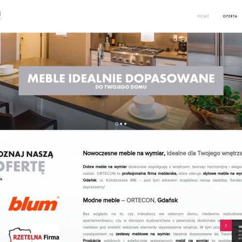 Meble pod zabudowę w Gdańsku