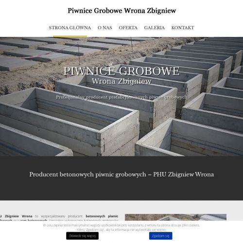 Płyty betonowe groby