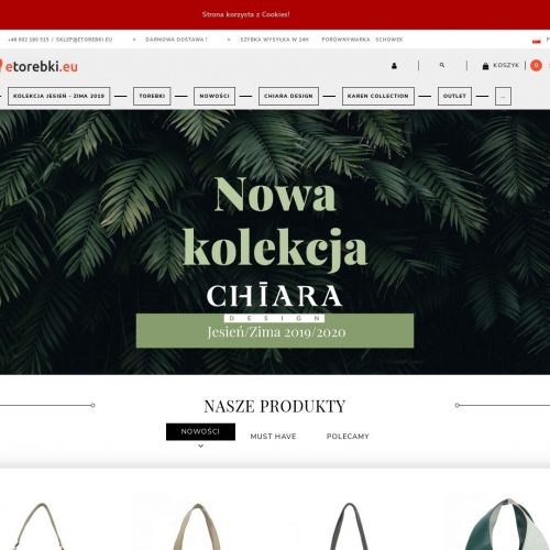 Torebka wieczorowa czerwona