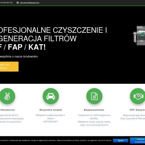 Wieliczka - filtr fap czyszczenie