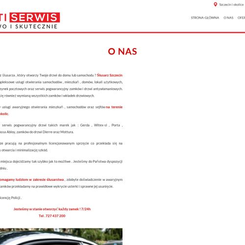 Awaryjne otwieranie samochodu w Dąbiu