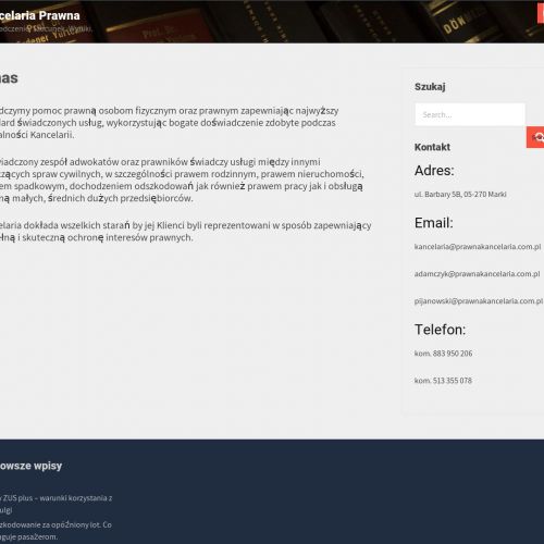 Ząbki - adwokat sprawy cywilne warszawa białołęka