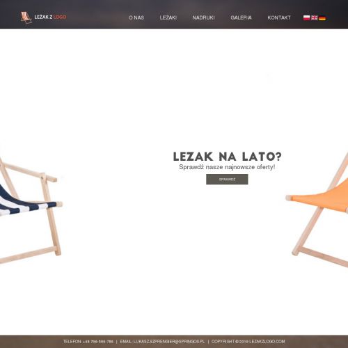 Kraków - dystrybutor leżaków na zamówienie