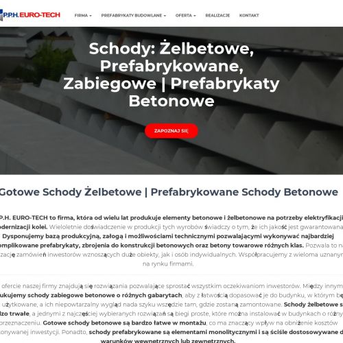 Balkon żelbetowy