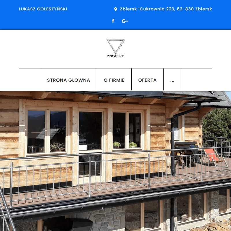 Łódź - balustrady nierdzewne