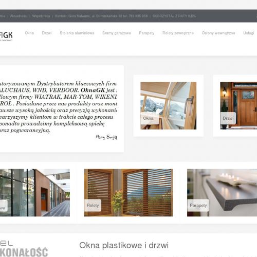 Otwock - drzwi aluminiowe zewnętrzne