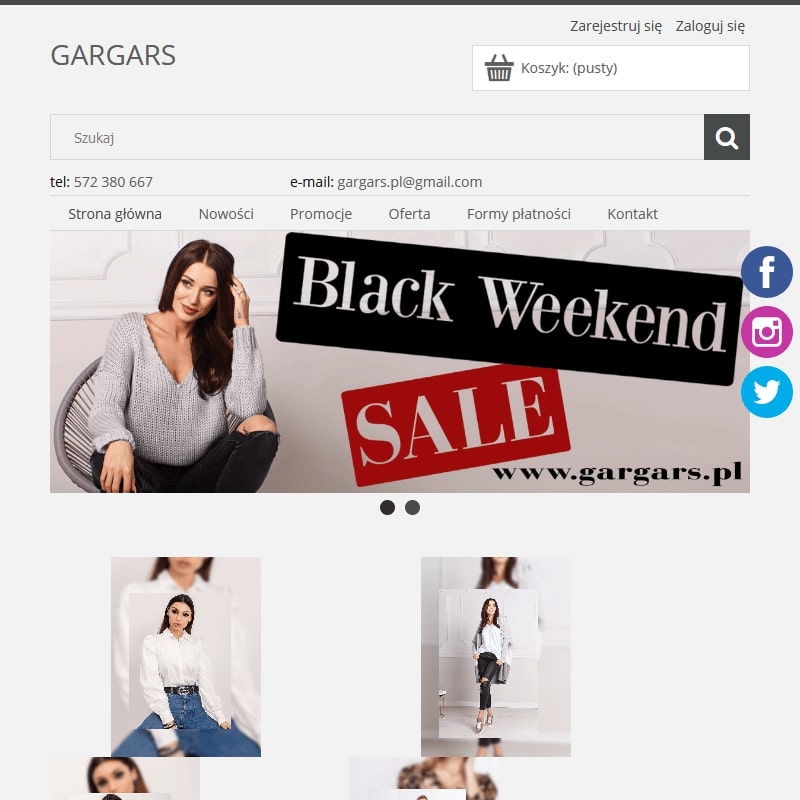 Bluzki damskie butik internetowy