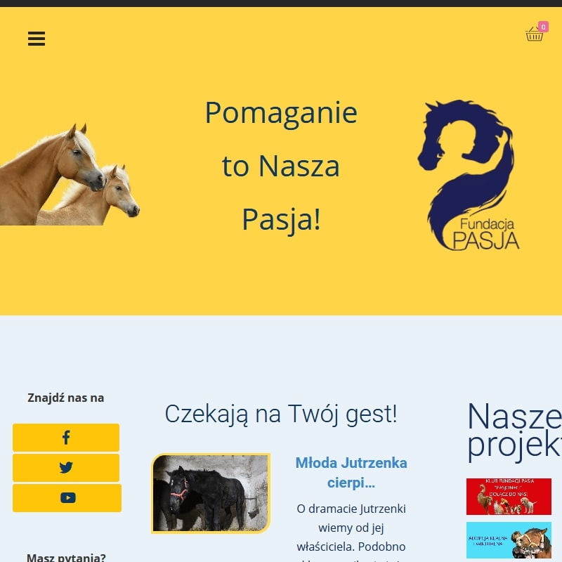 Wpłata na ratowanie zwierząt