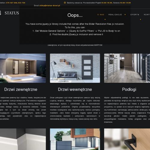 Drzwi ochota - Ożarów Mazowiecki