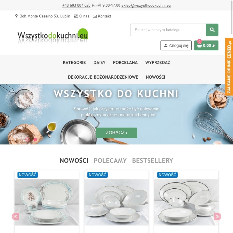 Porcelana bogucice alumina - Krosno