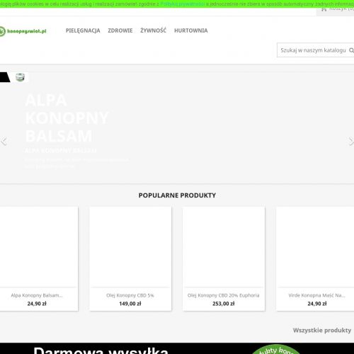 Maść konopna na bóle kręgosłupa