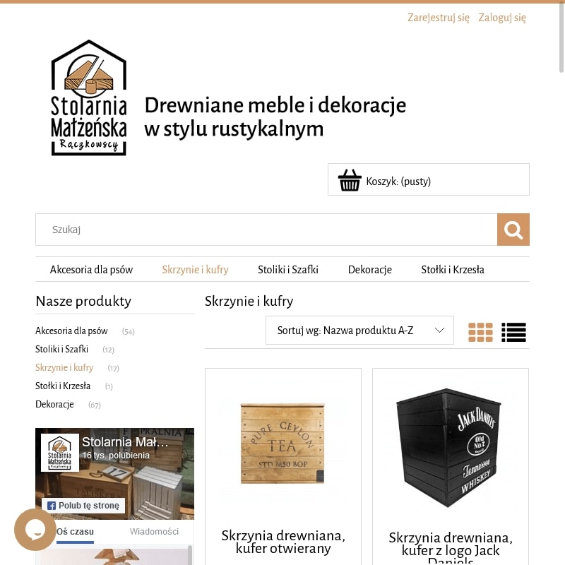 Drewniane legowiska dla psa