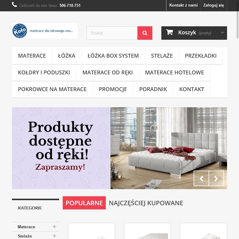 Stelaż do łóżka z regulacją