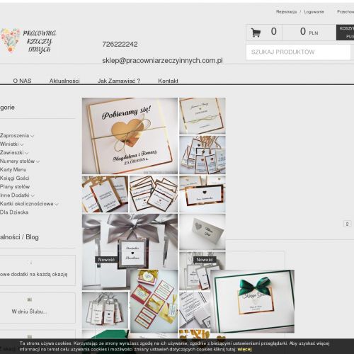 Kwiatowe zaproszenia ślubne