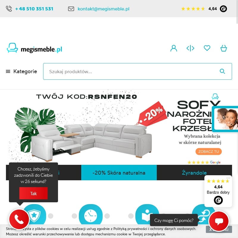 Krzesła z podłokietnikami