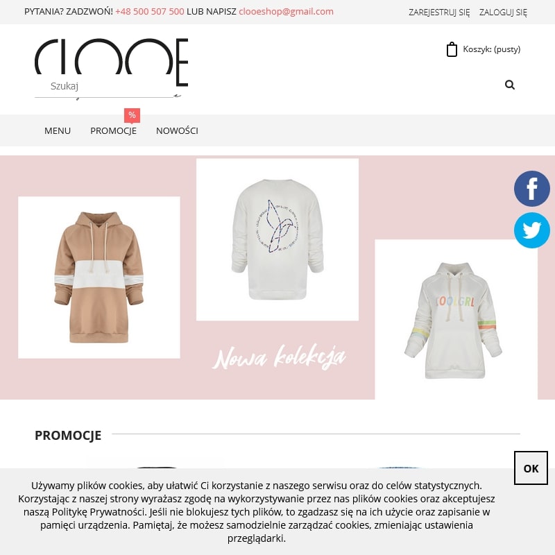 Welurowa bluza damska