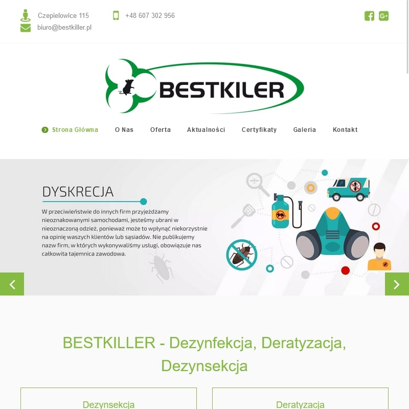 Deratyzacja bielsko w Sosnowcu