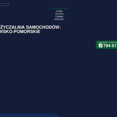 Wypożyczenie auta w Toruniu
