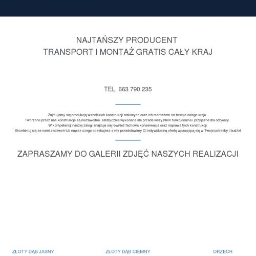 Garaż blaszany 6x6 - Lublin