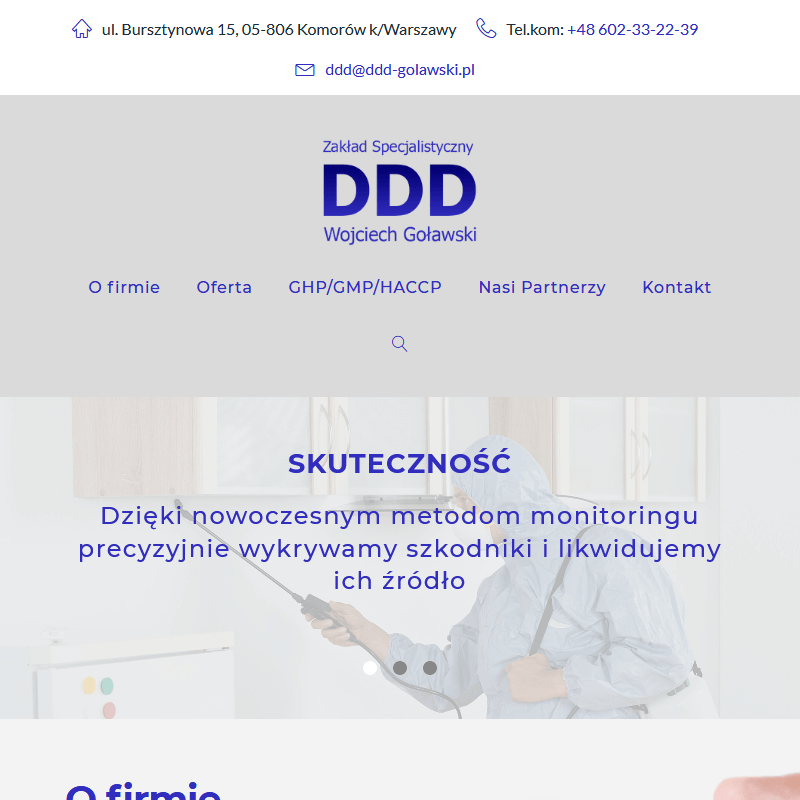 Ddd deratyzacja - Grodzisk Mazowiecki