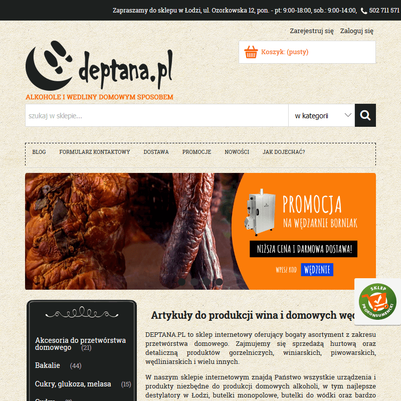 Sprzęt do wyrobu wędlin