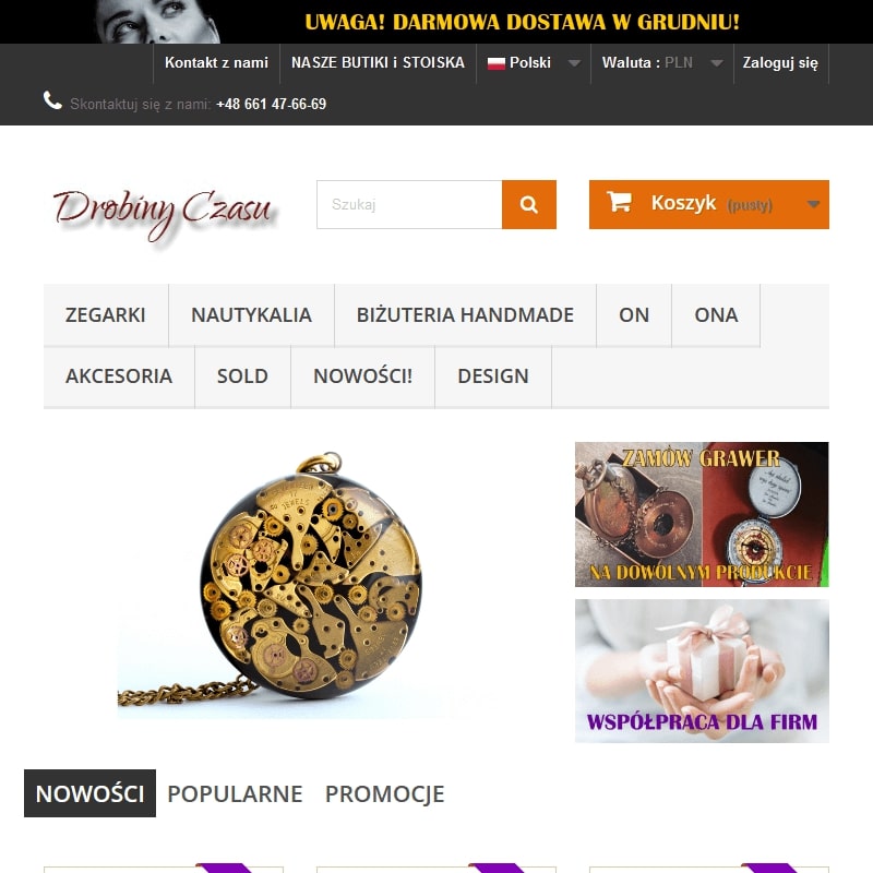 Biżuteria steampunk - Warszawa