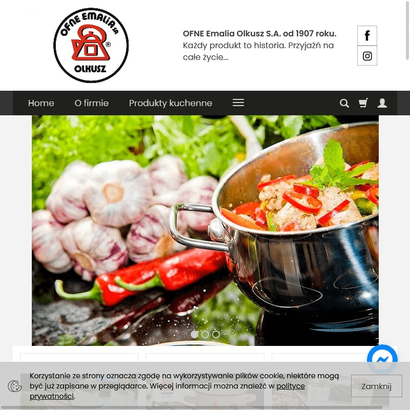 Olkusz - naczynia emaliowane