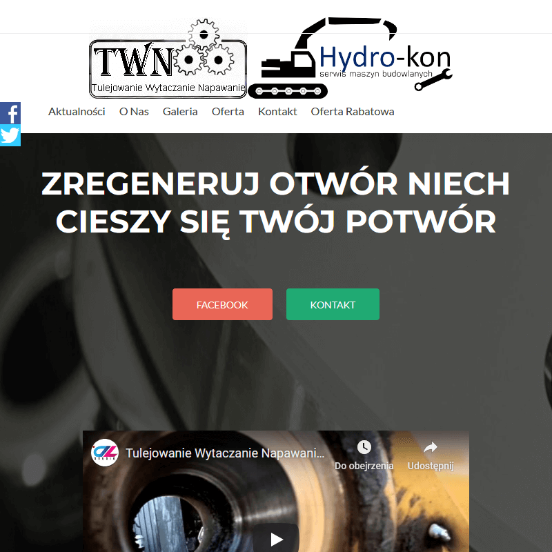 Usługi wytaczarko napawarką - Poznań