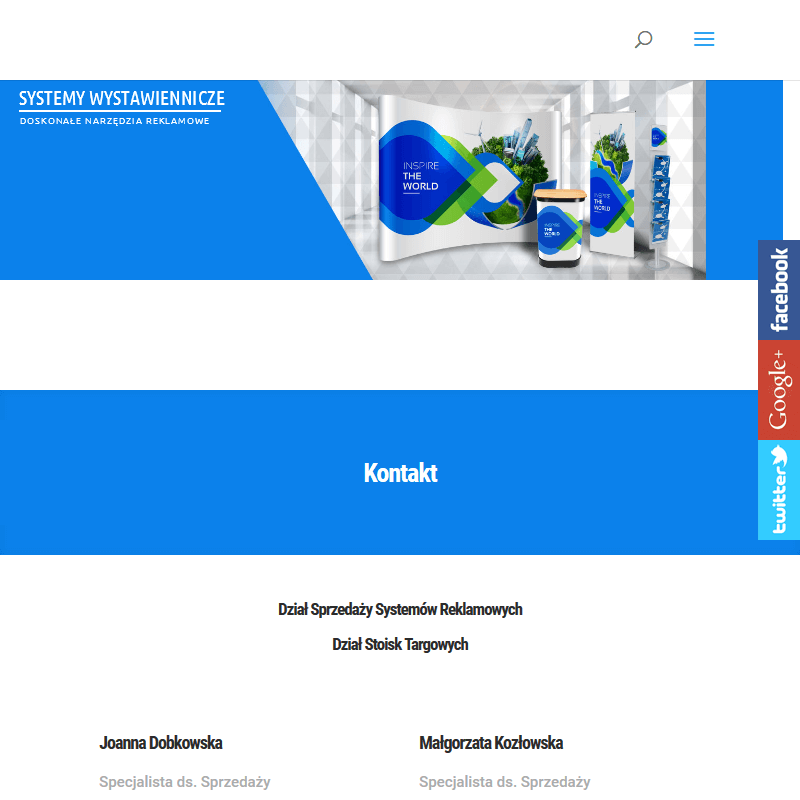 Panelowa ścianka reklamowa w Gdańsku