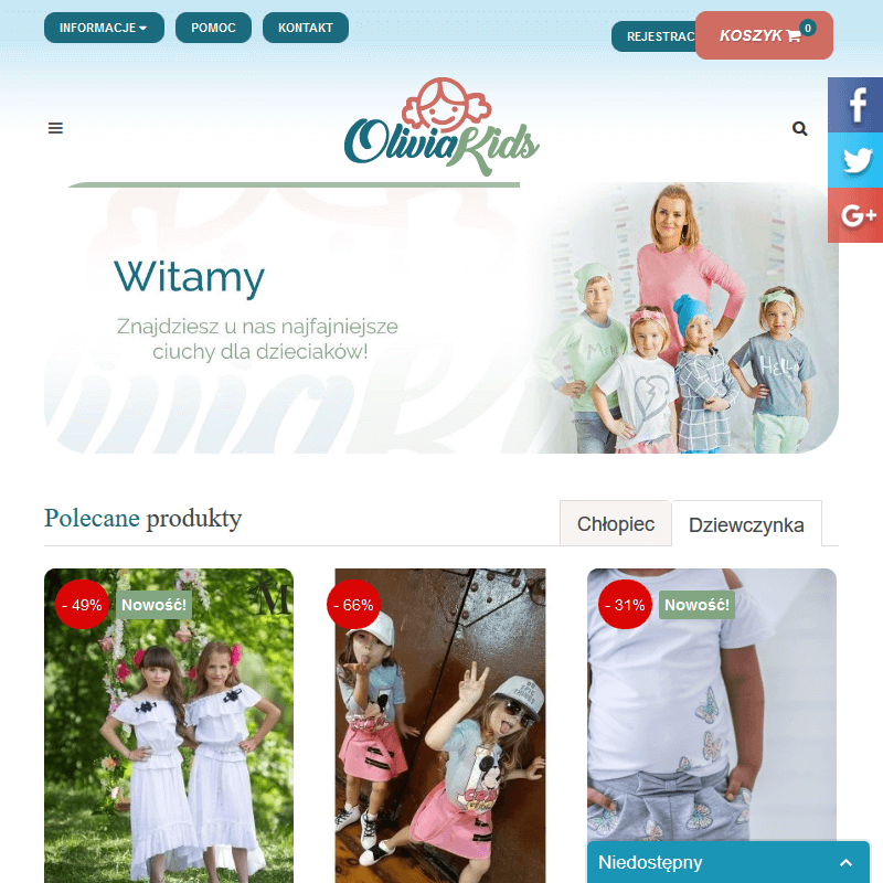 Spodnie moro dla dziewczynki