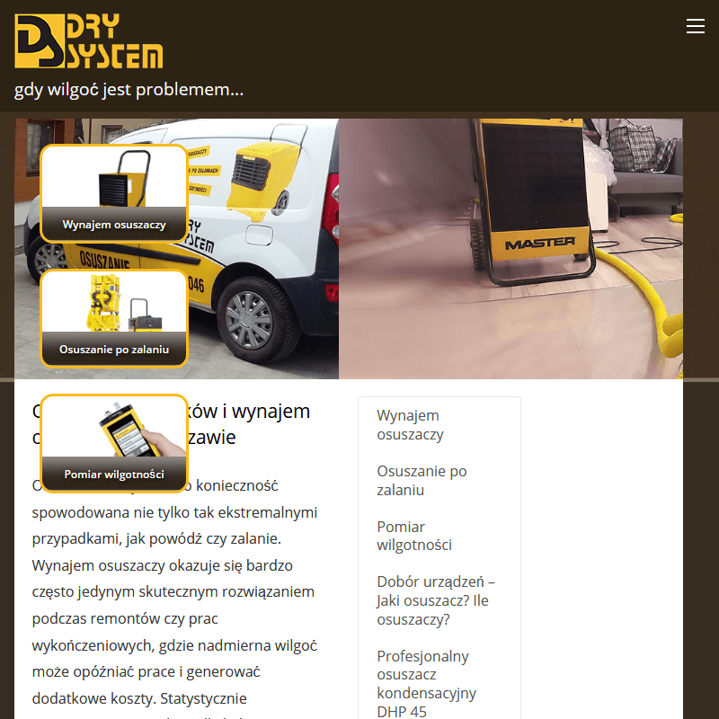 Osuszanie domów po zalaniu w Warszawie