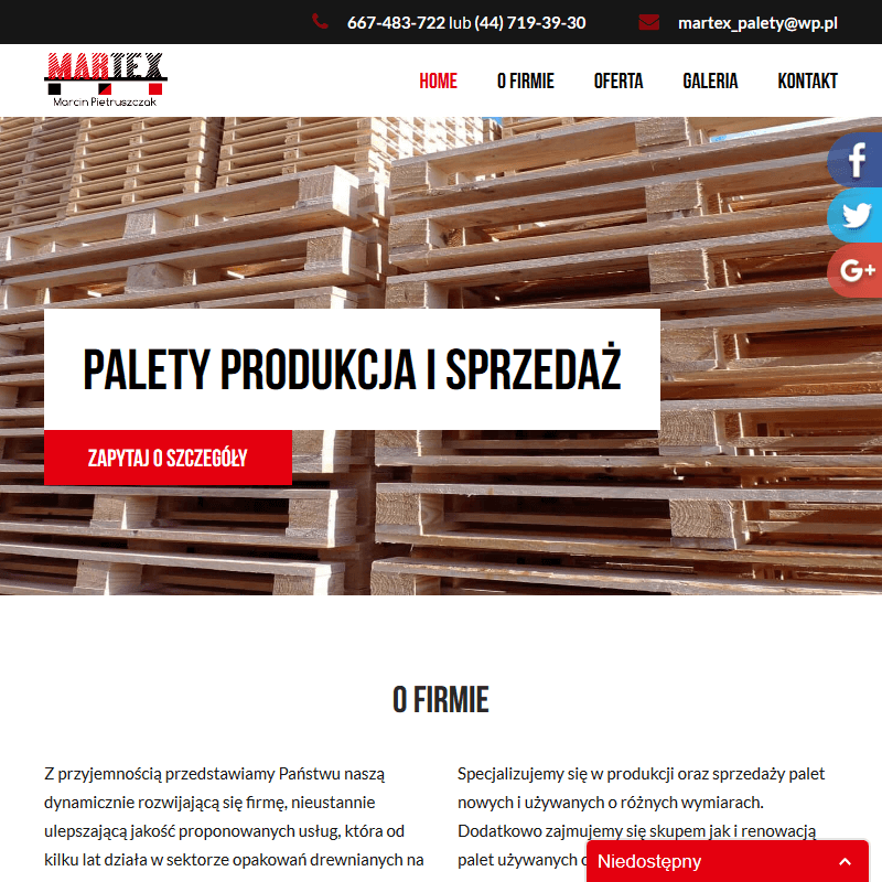 Euro paleta cena w Warszawie