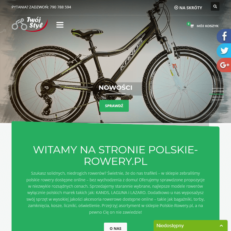 Sklep rowerowy wadowice górne